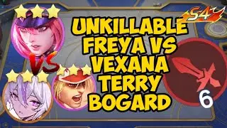 Неубиваемая Фрейя против Вексаны против Терри Богарда #magicchess #mcgg #mobilelegends #mlbbcreat...