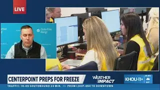 How CenterPoint Energy is preparing for this weekend's winter storm | POWER OUTAGE PREPS