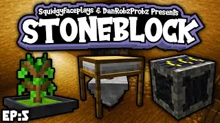 Stoneblock | Drills And Conveyor Belts! | Ep:5 | Minecraft Bedrock Edition