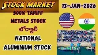 National Aluminum Company Limited || Stock Market || option trading || nifty 50