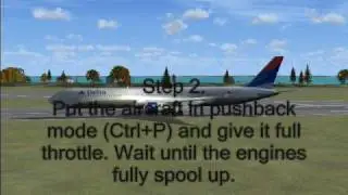 FSX 767 Poppin' Wheelies