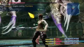 Final Fantasy XII: The Zodiac Age - Ahriman Boss Battle (Sochen Cave Palace)
