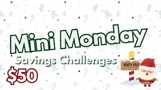 Monday Mini Cahllenges | $50 | Saving for my Sinking Funds | Notjustabudget