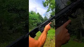 Сброс магазина ружья Panzer BP-12 Bullpup