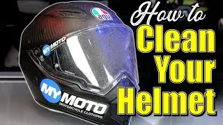 How to - Pro Helmet Service and Clean with MyMoto