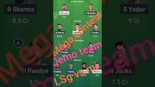 Isg vs mi 2025 dream11predictionIsg vs mi team prediction #lsgvsmihighlights #lsgvsmi