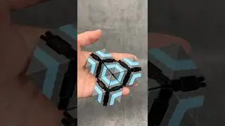 Оригами-куб-трансформер🤩#layerworks #origami #cube #fidgets #3dprinting