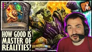 MASTER OF REALITIES FIRST ATTEMPT! - Hearthstone Battlegrounds