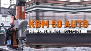 KBM 50 AUTO - Metal core drilling unit up to 50 mm