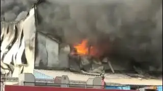 On Camera, Massive Fire At Rubber Factory In Navi Mumbai's Pawne Industrial Area