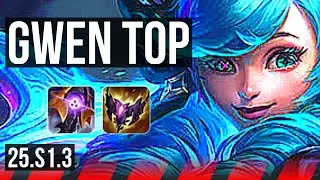 GWEN vs HEIMERDINGER (TOP) | KR Challenger | 25.S1.3