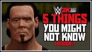 WWE 2K16 - 5 Things You Might Not Know! #1 (Custom Face Paints, Universe Mode Breakouts & More!)