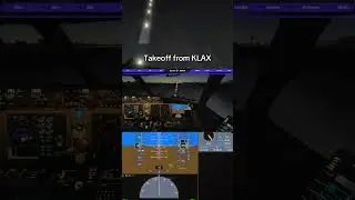 Takeoff from KLAX