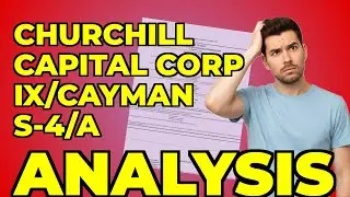 My Key Takeaway from Churchill Capital Corp IX's SPAC Merger Filing