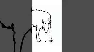 Day 6 of animating everyday till I explode #borzoi #animation #memes