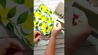 Make your own DIY Unpaper Towels for the New Year #sewingtutorial