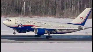 Farewell 15001! Last RCAF Airbus CC-150 Polaris White Livery Visit - Qu&eacute;bec City (YQB)