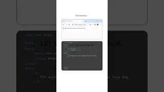 Highlight Text with the Mark Tag in HTML  #coding #frontenddev #youtubeshorts