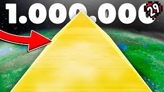 I Built a GOLD PYRAMID with 1,000,000 Blocks in Minecraft