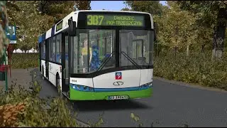 OMSI 2 - Fikcyjny Szczecin line 387 - Solaris Urbino 12 PL
