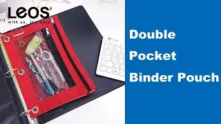 LEOS' - Double Pocket Binder Pouch