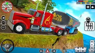 Oil Tanker Truck Driving Games -  Off-road Oil Transport Truck Simulator 2022 - Android Gameplay