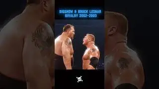 Big show & Brock Lesnar Rivalry 2002-2003 ☠️ Edit #bigshow #brocklesnar #rivalry #wrestling #edit