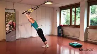 Unisport Online-Kurs TRX® Group Suspension Training®  Yoga mit Sibylle