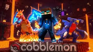 ENCONTREI OS POKEMONS DO TIPO FOGO MAIS RAROS DO COBBLEMON EP.4 IRON7