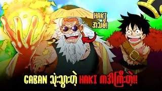 Luffy ကို Gaban သင်ပေးမဲ့ Haki အသစ်ကဒါတဲ့!!