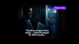 “The Divorce Papers Were Ready — Until I Overheard My Wife’s Secret…”