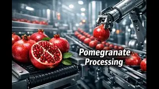How Pomegranates Are Processed: Modern Farming, Harvesting And High-Tech Factory Production