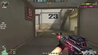 CF After a five-kill replay in area B, the bomb was defused with a mere 0.0001 seconds remaining.