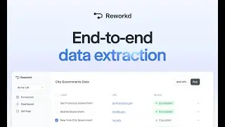 Reworkd: Scrape 100s of unique websites using AI