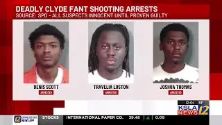 Third suspect arrested in Clyde Fant shooting