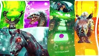 Zombie Deer 🆚 Zombie Snake 🆚 Zombie Zebra 🆚 Zombie Buffalo