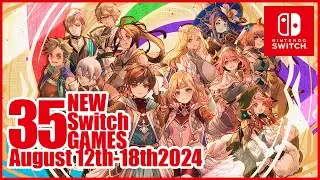 Upcoming Nintendo Switch Games (August 12th-18th 2024)