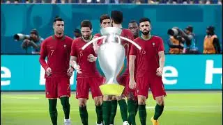 THE EURO 2020 JOURNEY! AS PORTUGAL 🇵🇹MATCH 1! PORTUGAL 🆚 ICELAND PES 2021