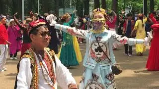 Today is Saturday in 219 park of Anshan city on 29 May 2021
