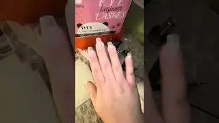 Gel X nails at home 💝