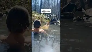 My favorite hot spring in Oregon so far!