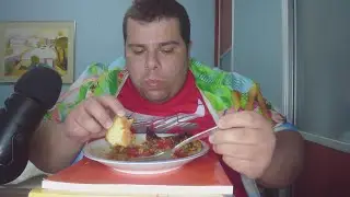 Tasty,☺️ Delicious  Dinner🌶️ Gemista Peppers Florinis,Feta and 🍅Salad ASMR,MUKBANG ENJOY!!(Talking)🙂