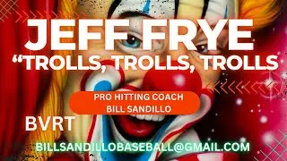 OLD SCHOOL JEFF FRYE 🤡🤡 VS NEW SCHOOL PROVEN HITTING THEORIES ​​⁠@MLB