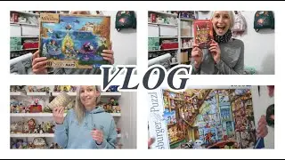 (VLOG) HAUL ACTION, PUZZLES DISNEY, BOOKHAUL