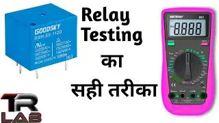 #Experiments 24&times;7//How to test RELAY by multimeter| Relay|Relay testing/EEExperiment 247