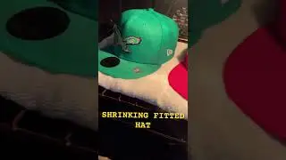 Using the OVEN, to shrink my fitted LIDS cap