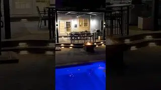 The Ultimate Luxury Poolside Patio 🔥💦
