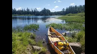7 Day Solo Algonquin Park, Cedar, Catfish, Burntroot Lakes, Nipissing River