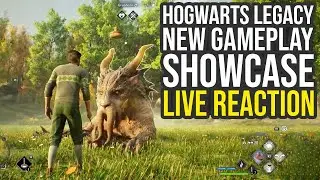 Hogwarts Legacy Gameplay Reaction - Brand New Showcase (Hogwarts Legacy Reaction)