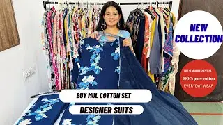 Breezy Styles for Every Day ☀️ | 3 Pc Cotton Sets & Kurties | The Summer Essential Cotton Kurta Sets